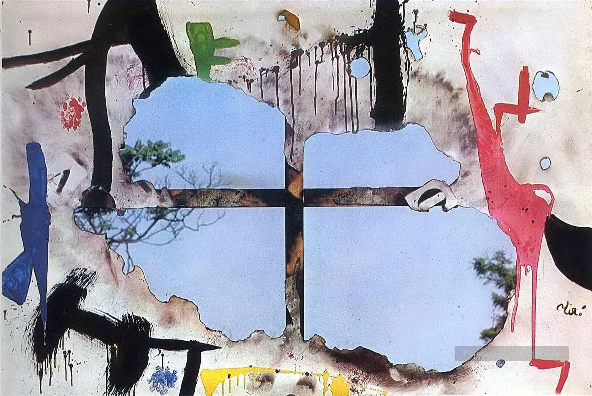Toile brûlée I Joan Miro Peintures à l'huile